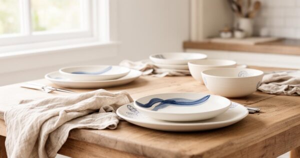 Explorez la vaisselle bretonne personnalisable pour des tables uniques