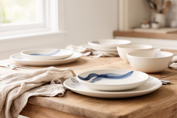 Explorez la vaisselle bretonne personnalisable pour des tables uniques